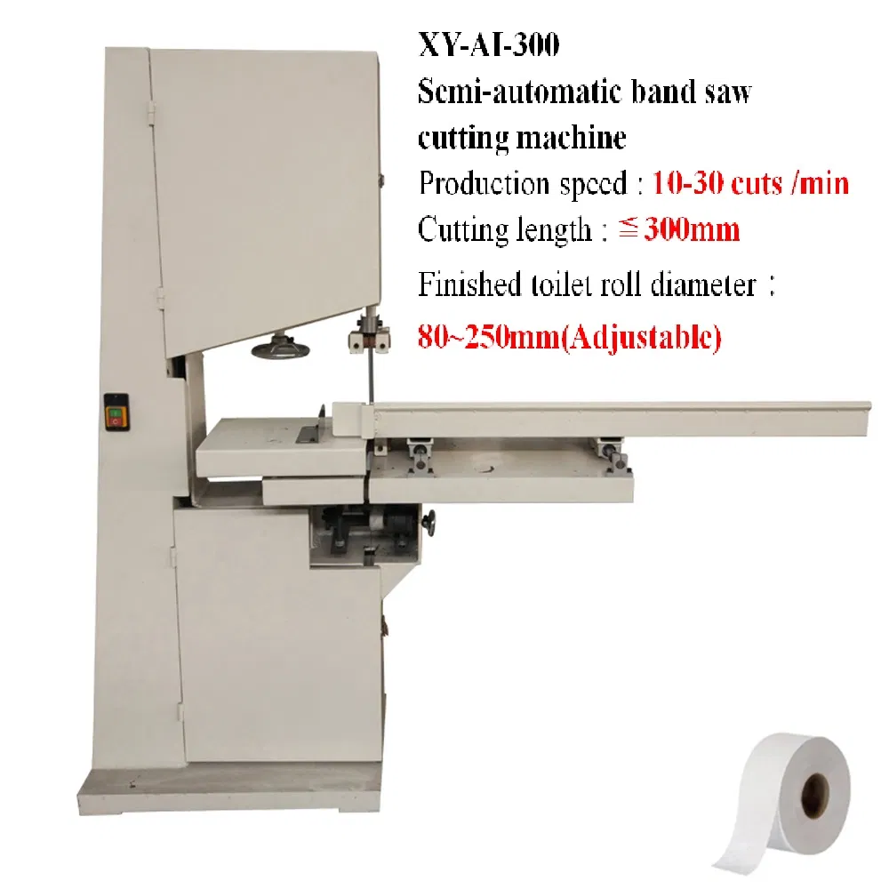 Manuale piccolo rotolo di carta igienica e cucina asciugamano banda seghe macchina da taglio per iniziare 0
