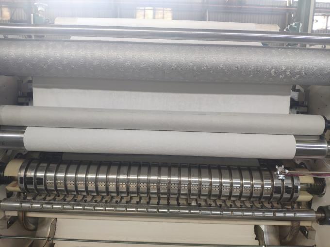 Macchina per la piegatura della carta per asciugamani a mano con piegatura a interfoliazione N, con linea di produzione per l'insacchettamento facile 3