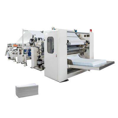 Macchina di produzione di asciugamani a mano a N-fold completamente automatica per fabbrica di carta tissuta