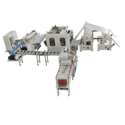 Linea di produzione automatica efficiente di rotoli di tessuti per produttori di medie dimensioni