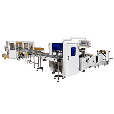 Separatore automatico per il trasferimento della linea di produzione della macchina per il tessuto di tovagliolo completo alla macchina di imballaggio