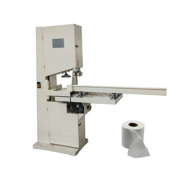 Macchina per il taglio di seghe a nastro di carta di tessuto di piccole dimensioni 2,2 kW Macchina per il taglio di rotoli di toilette industriale