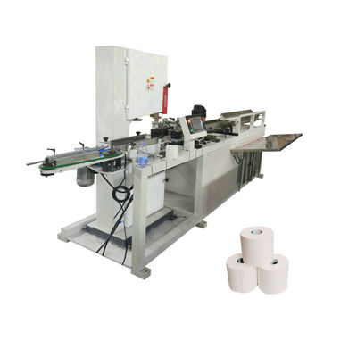 Macchine per il taglio di piccoli rotoli di carta igienica ad alta velocità e completamente automatizzate, progettate specificamente per i produttori di prodotti in carta