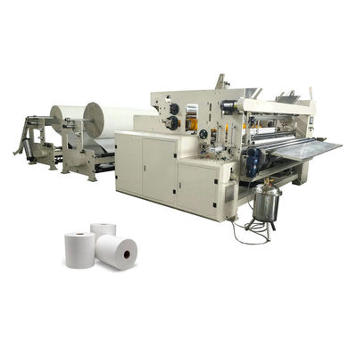 High performance automatic toilet paper roll rewinding machine at factory price (macchina di riavvolgimento automatico di carta igienica ad alta prestazione al prezzo di fabbrica)