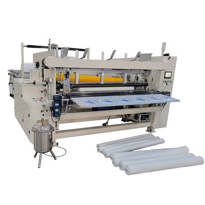 Alta velocità 230m/min Tissue Paper Toilet / Maxi Roll Rewinding Machine per avviare un'attività