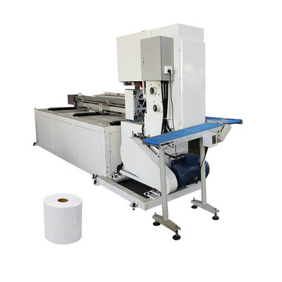 Macchina per taglio di carta igienica Maxi Roll per impianti di produzione 15-30 pezzi/minuto