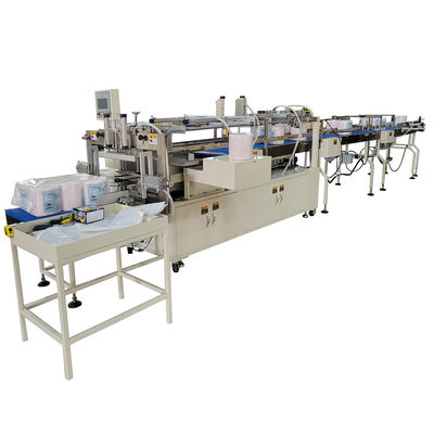 Macchina di imballaggio semiautomatica 4/6 rotoli per sacchetto