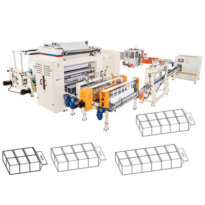 Nuova 1/2 Fold Soft Bag Pack Facial Tissue Paper machine Linea di produzione