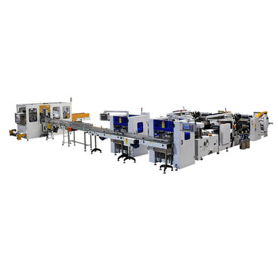 Macchina per la produzione di tovaglioli di carta con stampa a 2 colori, macchina per la produzione di fazzoletti con laminazione, prezzo di fabbrica