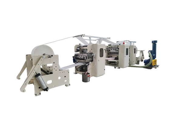 Romania V Fold Hand Towel Paper Folding Machine con laminazione adesiva